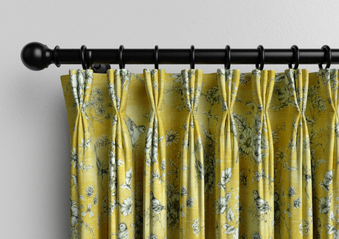 Finch Toile, Buttercup - Made to Measure Curtains - Image 11